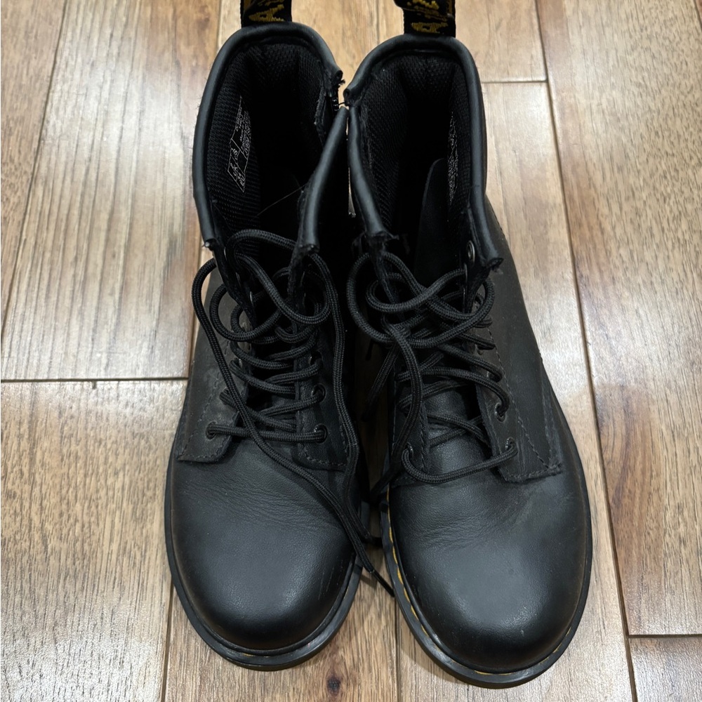 Dr. Martens Black Leather Men's Boots